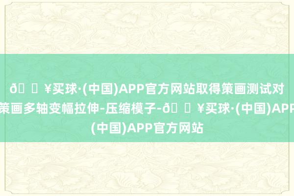 🔥买球·(中国)APP官方网站取得策画测试对象对应的策画多轴变幅拉伸‑压缩模子-🔥买球·(中国)APP官方网站